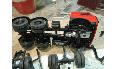 C 1 рубля Зил Днк-Маз Нап запчасти., масштабная модель, Наш Автопром, scale43, ЗиС