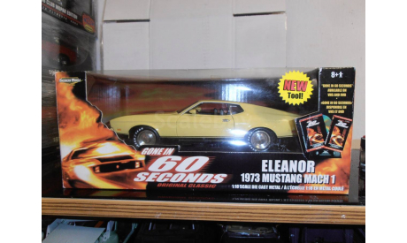1973 Ford Mustang Mach 1 Eleanor Gone in 60 Seconds Ertl e33195, масштабная модель, 1:18, 1/18