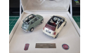 FIAT 500С 1957 - FIAT 500C 2009 (набор 2 модели), масштабная модель, Norev, scale43