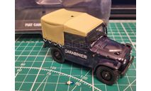 Fiat Campagnola 59 1959 г Полиция, масштабная модель, DeAgostini (Carabinieri - Полиция Италии), scale43