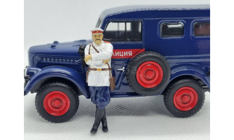 Фигурка Лейтенант милиции СССР 1/43, фигурка, 1:43