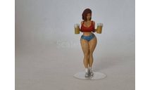 Фигурка ’Девушка с пивом’. 1/43, фигурка, scale43