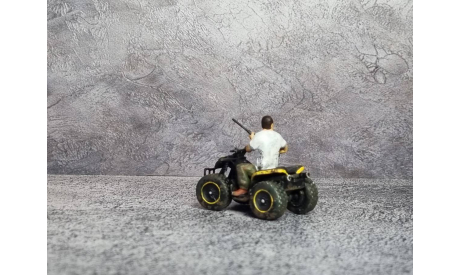 Фигурка ’Охотник на квадроцикле’  1/43, фигурка, scale43