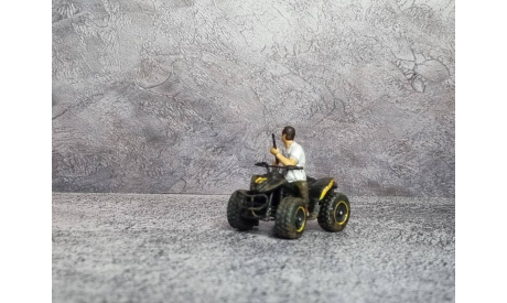 Фигурка ’Охотник на квадроцикле’  1/43, фигурка, scale43