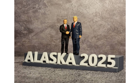 Набор фигурок ’Владимир Путин и Дональд Трамп’ 1/43, фигурка, scale43
