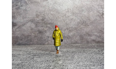 Фигурка ’Парень в пуховике’ 1/43, фигурка, scale43