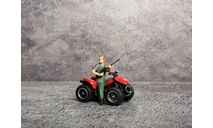 Фигурка ’Охотник на квадроцикле’ 1/43, фигурка, scale43