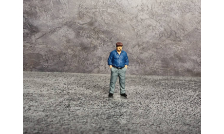 Фигурка ’Мужчина с сигарой’ 1/43, фигурка, scale43