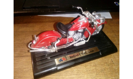 мотоцикл indian chief, масштабная модель мотоцикла, 1:18, 1/18