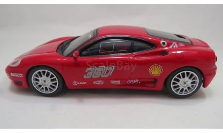 Ferrari 360 GT, масштабная модель, Ferrari Collection (Ge Fabbri), scale43