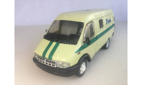 M 1:43. Газель 2 тип решетки.  « Эконом Банк». Агат., масштабная модель, Агат/Моссар/Тантал, scale43