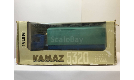 Камаз 5320 с тентом ранний. Элекон., масштабная модель, scale43