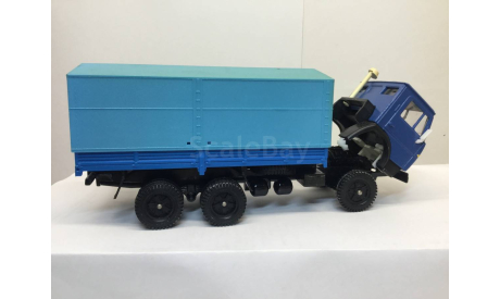 Камаз 5320 с тентом ранний. Элекон., масштабная модель, scale43