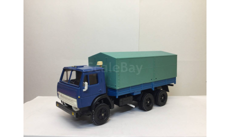 Камаз 5320 с тентом ранний. Элекон., масштабная модель, scale43