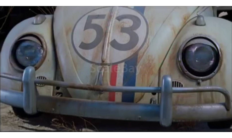 VW Beetle.  Модель - киногерой.  Cararama. Карарама., масштабная модель, Volkswagen, Bauer/Cararama/Hongwell, scale43