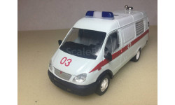 M 1:43. Газель 3 тип решетки.  « Скорая помощь». Агат.