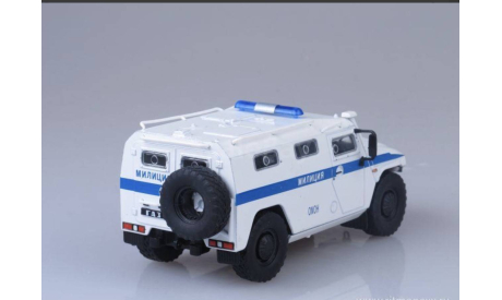 Газ-233036 «Тигр».  ОМОН. АнС №29. DeA., масштабная модель, Автомобиль на службе, журнал от Deagostini, scale43