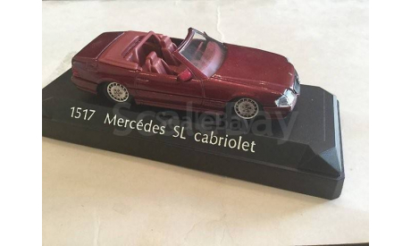 М 1:43. Mercedes SL cabriolet. Solido. Франция., масштабная модель, Mercedes-Benz, scale43