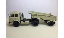 М 1:43. МАЗ 504Г с полуприцепом 5232В. Адам Жуковский., масштабная модель, scale43