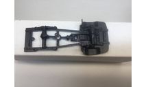 M 1:43. Рама Уаз 452Д «Кубанец». Анс 55. DeA., запчасти для масштабных моделей, Автомобиль на службе, журнал от Deagostini, scale43, ГАЗ