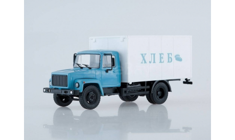 М 1:43.  «Хлеб» Газ 3307. Наши грузовики №4., масштабная модель, scale43