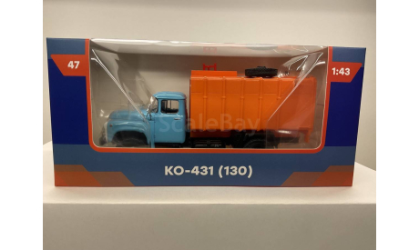 КО-431 на шасси Зил-130.  «Л.Г. СССР» №47., масштабная модель, ГАЗ, MODIMIO, scale43