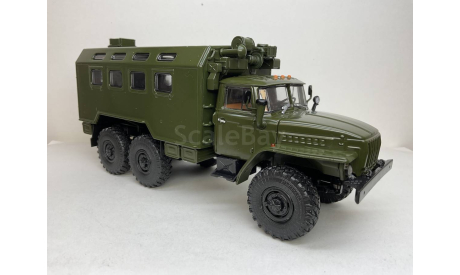 КУНГ на шасси Урал-4320.  Автоистория., масштабная модель, Автоистория (АИСТ), scale43