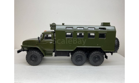 КУНГ на шасси Урал-4320.  Автоистория., масштабная модель, Автоистория (АИСТ), scale43