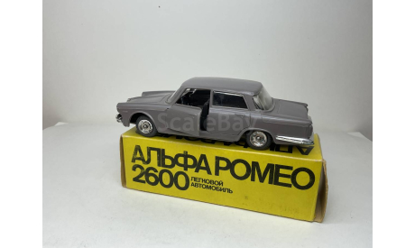 Альфа Ромео Alfa Romeo 2600.   Ремейк., масштабная модель, Кругозор, scale43