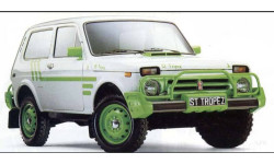 Lada Niva Нива 2121. St-Tropez 1990. VVM.