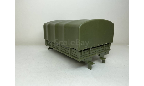 Кузов с тентом Урал-4320. Технопарк, масштабная модель, scale43