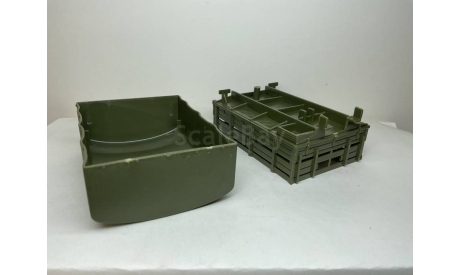Кузов с тентом Урал-4320. Технопарк, масштабная модель, scale43