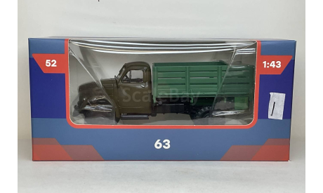 Газ-63.  ЛГ №52, масштабная модель, MODIMIO, 1:43, 1/43