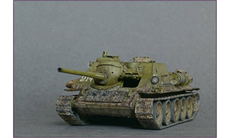 СУ-85, масштабные модели бронетехники, Звезда, scale35