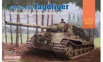 Jagdtiger, сборные модели бронетехники, танков, бтт, Dragon, scale72, Сау