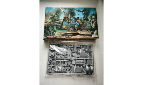 German 3,7 cm Anti-aircraft gun 43 witch chassis 135, сборные модели артиллерии, CMK, scale35