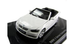 BMW 3 Series Convertible 2007 (White) с открывающимся капотом