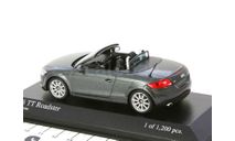 Модель 1/43 Audi TT roadster ‘06. серый металлик, масштабная модель, Minichamps, 1:43