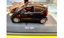 Модель 1/43 Opel AGILA, schwarz BLACK 2008, масштабная модель, Schuco, scale43