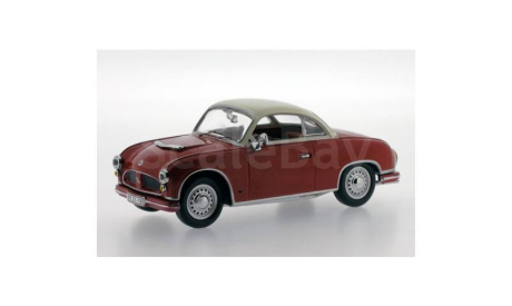 Модель 1/43 AWZ P70 Coupe 1958 Dark Bordeaux and W, масштабная модель, IST Models, scale43