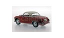 Модель 1/43 AWZ P70 Coupe 1958 Dark Bordeaux and W, масштабная модель, IST Models, 1:43