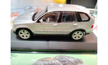 BMW X5  4.4 2000, silver, 1/43, масштабная модель, Minichamps, scale43