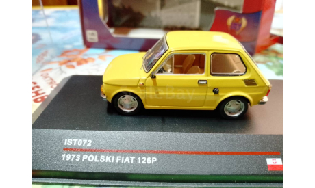 Фиат Fiat 126 P Maluch 1973 IST 1:43 IST072, масштабная модель, IST Models, scale43