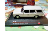 Polski Fiat 125P Kombi 1973. Light Grey. 1973 г. 1/43.IST Models, масштабная модель, scale43