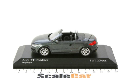 Модель 1/43 Audi TT roadster ‘06. серый металлик, масштабная модель, Minichamps, 1:43