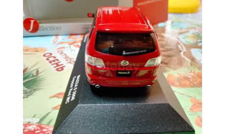 Модель 1/43 Mazda 8 2006 (COPPER RED METALIC)., масштабная модель, J-Collection, scale43