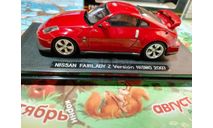 NISSAN FAIRLADY  Z Version NISMO 2007 RED Ebbro, 1:43, масштабная модель, scale43