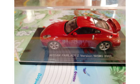 NISSAN FAIRLADY  Z Version NISMO 2007 RED Ebbro, 1:43, масштабная модель, scale43