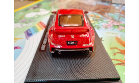 NISSAN FAIRLADY  Z Version NISMO 2007 RED Ebbro, 1:43, масштабная модель, scale43