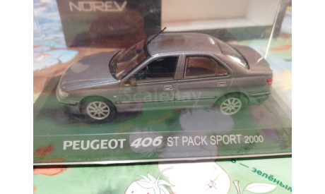 1:43 Peugeot 406 ST Pack Sport 2000 grey castle, масштабная модель, Norev, scale43